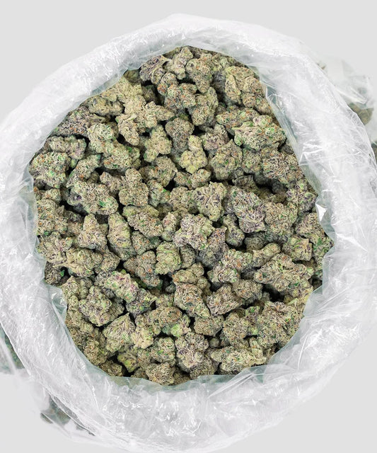 Space Ape thca flower in a turkey bag