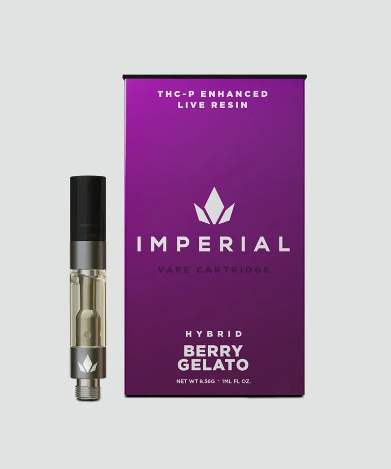 Imperial extraction 1g THCP Vape cartridge berry gelato