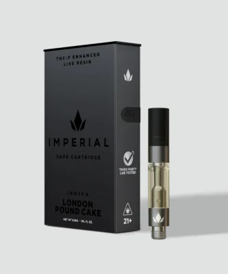 Imperial extraction 1g THCP Vape cartridge london pound cake