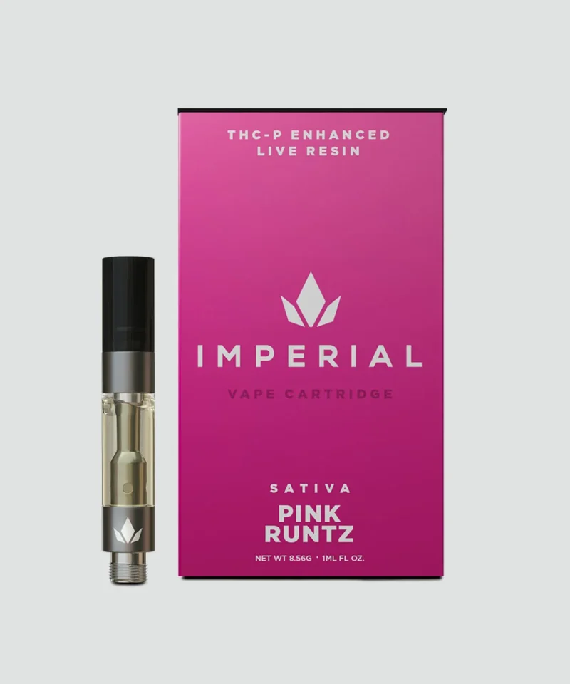 Imperial extraction 1g THCP Vape cartridge pink runtz