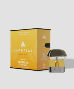 Imperial extraction enhanced live resin 1g THC-P delta 8 vape pod cartridge tropical punch