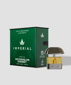 Imperial extraction enhanced live resin 1g THC-P delta 8 vape pod cartridge watermelon sherbet