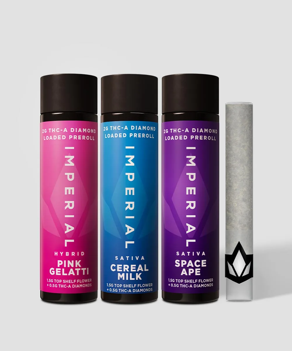 Sativa THCA Flower Preroll 3-Pack | Imperial Extraction