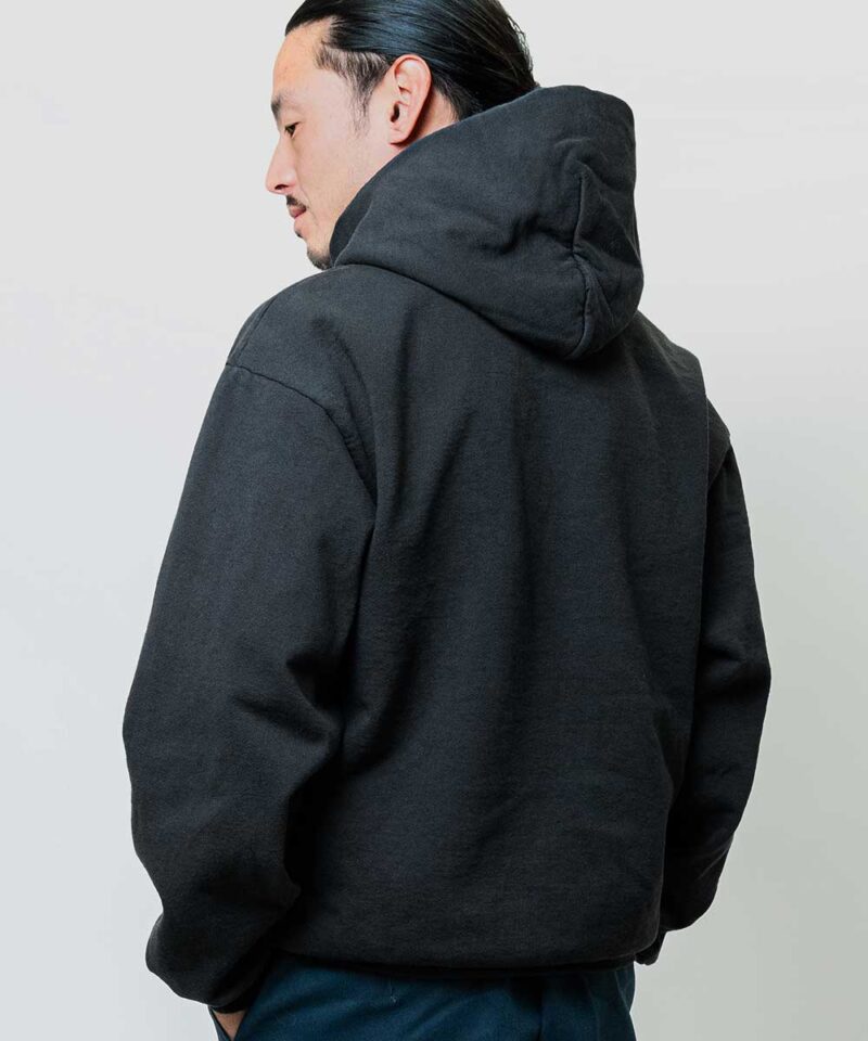 Imperial signature collection hoodie side view black