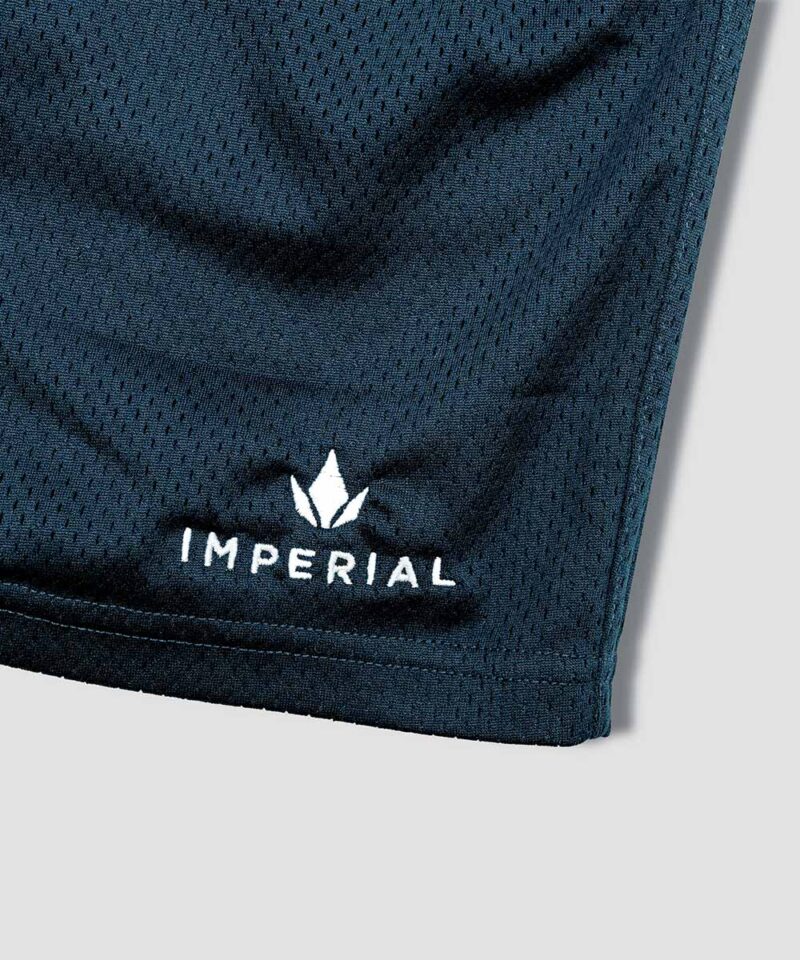 Imperial Merch essentials signature shorts in navy blue