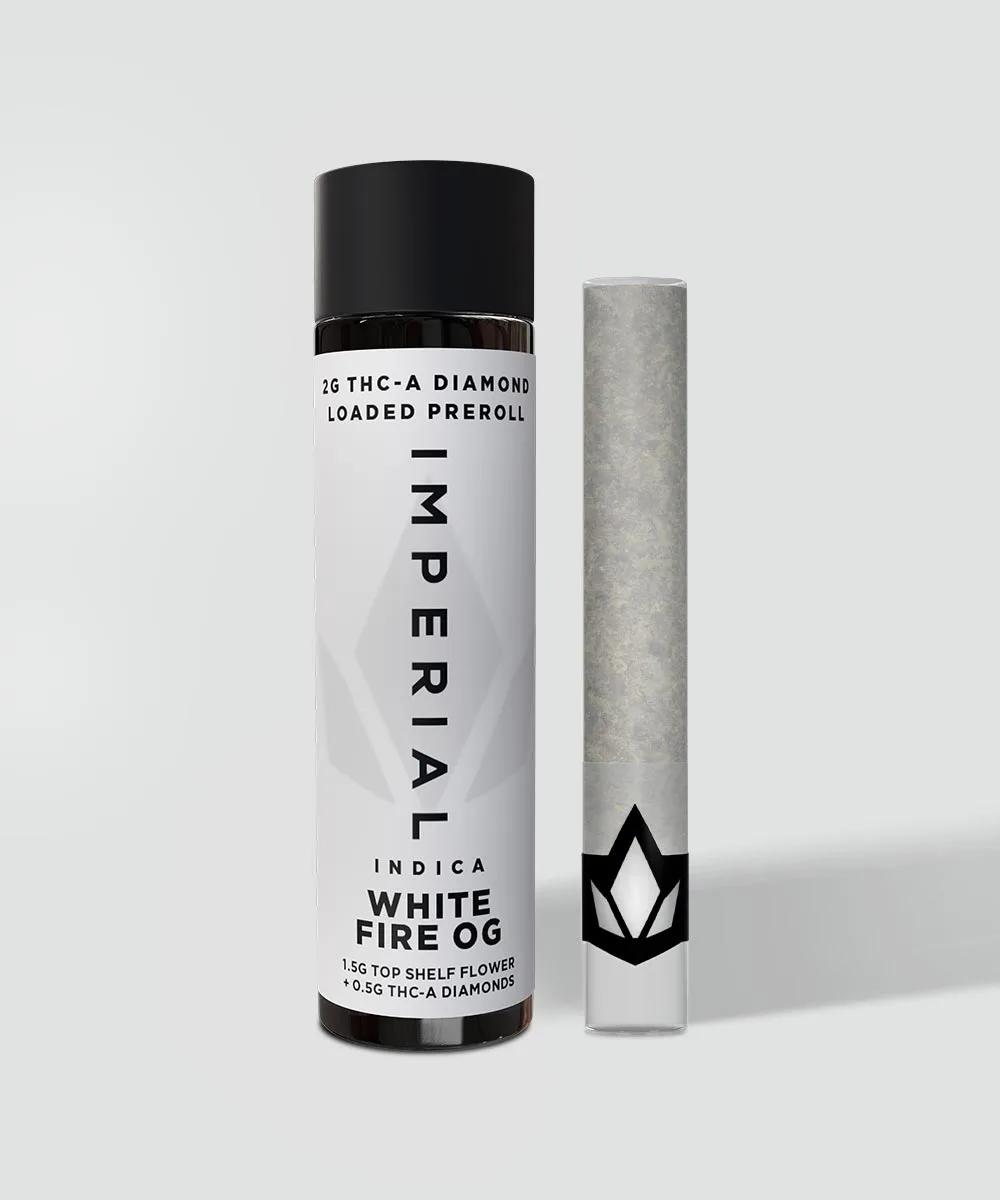 Imperial 2g THCA preroll White Fire OG