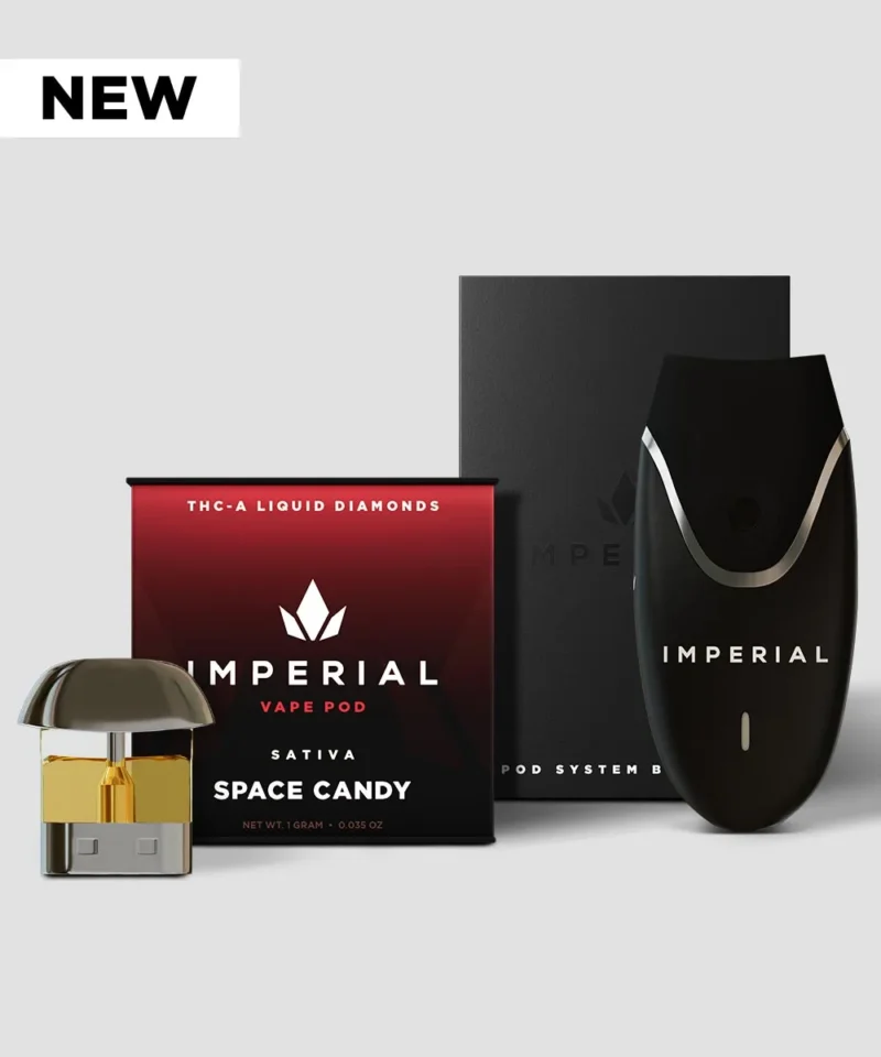 Imperial extraction thca liquid diamond vape pen pod starter kit space candy new sticker