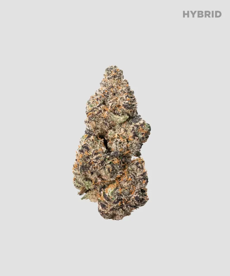 Imperial Extraction THCA flower candy yams with hybrid strain icon.