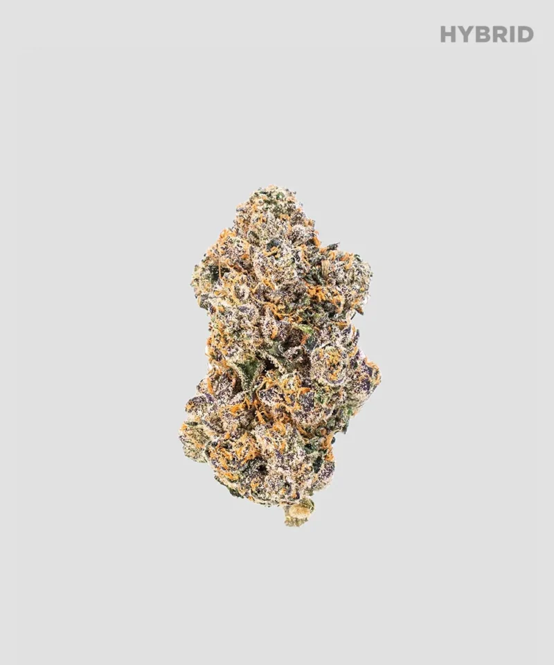 Imperial Extraction THCA flower blue nerds with hybrid icon.