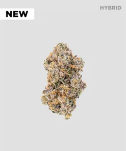 Imperial Extraction THCA flower blue nerds with new sticker and hybrid icon.